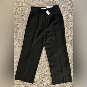 NWT LOFT Black Peyton Trouser - Size 4